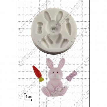 Nursery Bunny' Silicone Mould