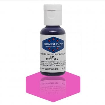 Fuchsia - Soft Gel Paste Food/Icing/Buttercream Colouring