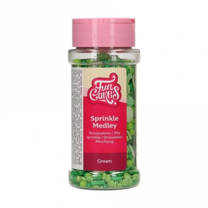 Fun Cakes Green Sprinkle Medley 65g