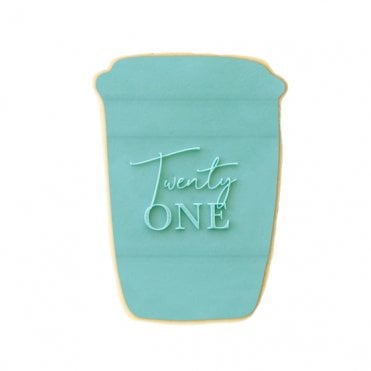 Fun & Fab “Twenty One" - Embosser Stamp