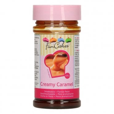 Funcakes Flavour Paste - Creamy Caramel - 100g Best Before: 11/30/2025