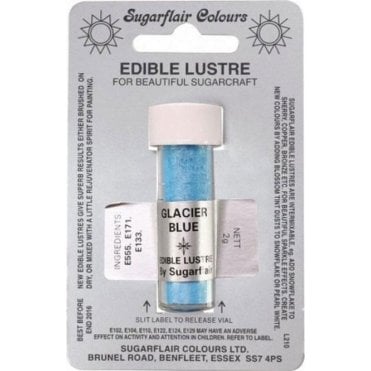 Glacier Blue - Edible Lustre Dusting Colour 2g