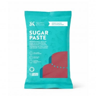 Glamour Red Ready-to-Roll Sugarpaste (250g) - NEW RECIPE!