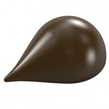 Water Drop Polycarbonate Chocolate Mould - 275 x 135 x 24mm - 21 Cavity
