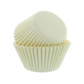 Ivory Baking Cupcake Cases