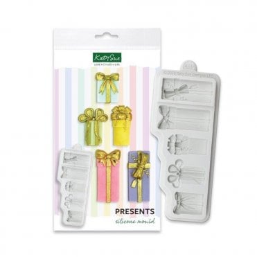 Katy Sue Moulds - Presents Silicone Mould