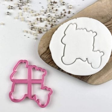 Happy Birthday Style 1 Cookie - Cutter, Embosser & Stamp