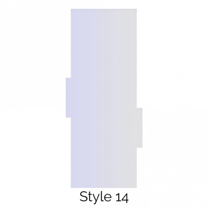 LissieLou Style 14 Double Edged Cake Scraper Acrylic