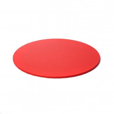 Matt Red Masonite MDF Cake Board - 5mm