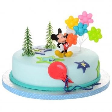Micky Mouse Cake Toppers with Decorations