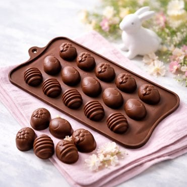 Mini Easter Eggs Silicone Mould - 15 Cavity