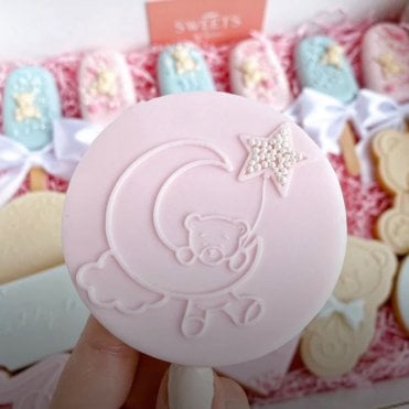 Moon Bear Cookie Stamp