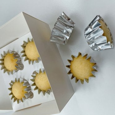 More Cuppies - Silver Foil