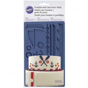 Nautical - Fondant And Gum Paste Silicone Mould