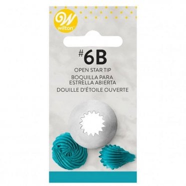Open Star Decorating Tip - #6B
