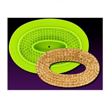 Opulence Brooch Mold - by Elisa's Fashion Accessory Molds