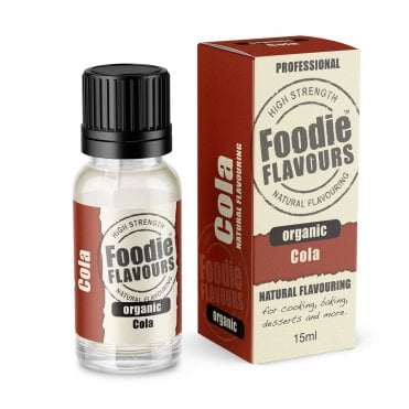 Organic Cola Natural Flavouring 15ml Best Before: 8/28/2025