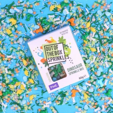 Out of the box sprinkles - Dinosaur sprinkle mix 60g