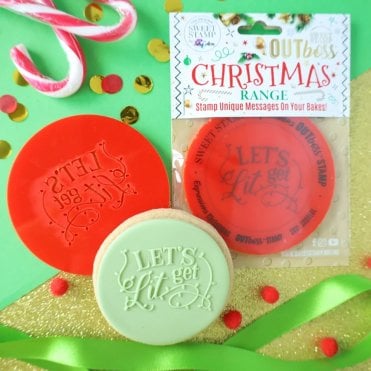 Outboss Christmas - Let's Get Lit - Outboss Expressions For Cupcakes & Cookies