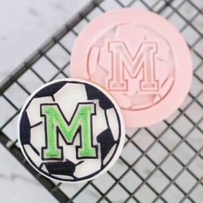 OUTboss Expressions - Football Monogram - M