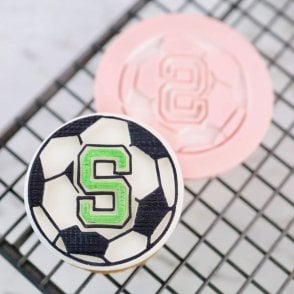OUTboss Expressions - Football Monogram - S
