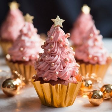 GOLD Bloom Baking Cups - Pack of 24