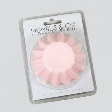 PASTEL PINK Bloom Baking Cups - Pack of 24