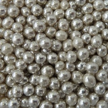 Pearls - High Shine 4mm - Silver Vegan