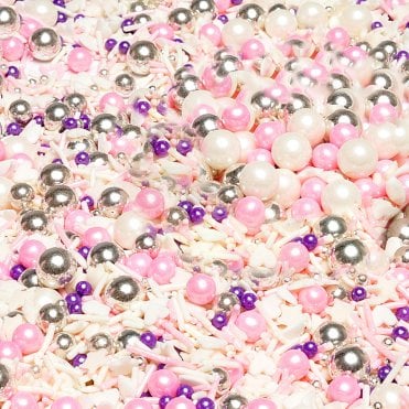 Pink Periwinkle Parade Sprinkles - 80g