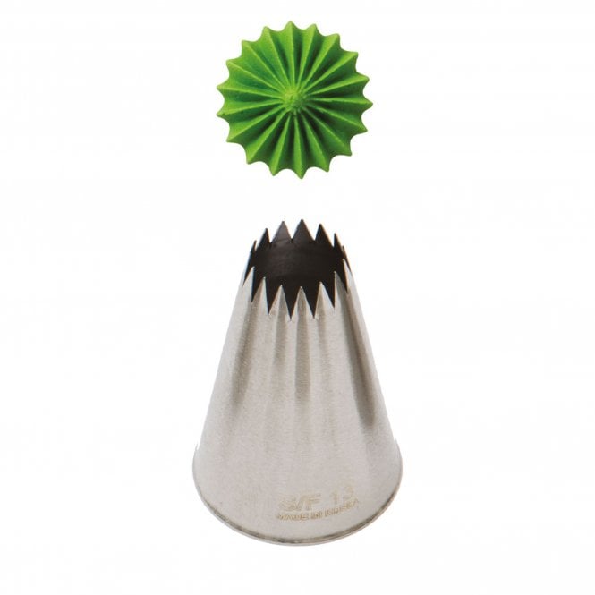Piping Paradise No. S/F13 Large French Star Piping Nozzle