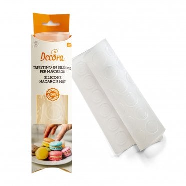 Platinum Silicone Macaron Mat with 48 cavaties