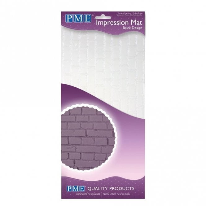 PME Brick Design Impression Mat - 6