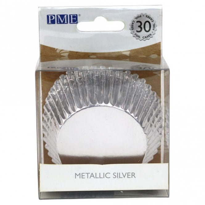PME Silver Foil Lined Baking Cases - Pack of 30