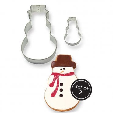 Snowman Cutters - Set of 2