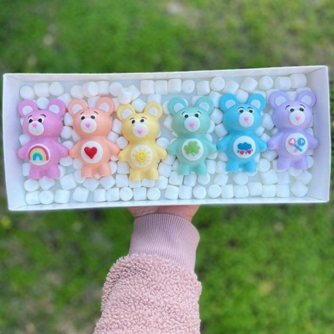 Porto Formas Baby Teddy Bear Chocolate Mould - 3 Cavity (81.5 x 52.5 x 20 mm)