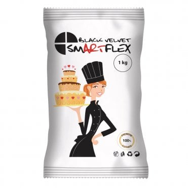 Premium Coloured Velvet Sugar-paste Fondant Icing 1kg Best Before: Check Description