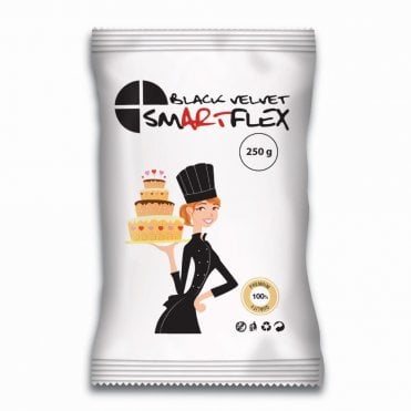 Premium Coloured Velvet Sugar-paste Fondant Icing 250g