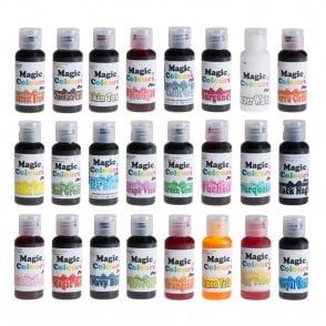 Professional Pro Food Colouring Gels  - Best Before 06/23