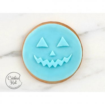 Pumpkin Face Style 2 - Reverse Embosser Stamp