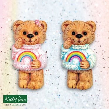 Rainbow Bear - Katy Sue Silicone Moulds