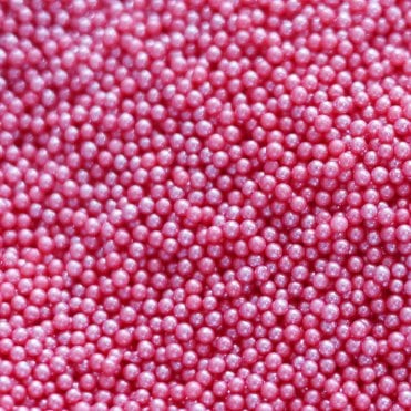 Raspberry Ripple Pearls Edible Sprinkles – 2mm - 80g