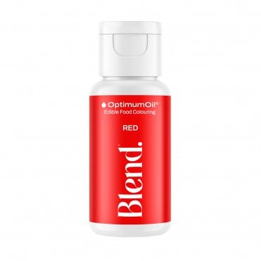 Red - OptimumOil® Oil-Based Next Generation Food Colouring (20ml)