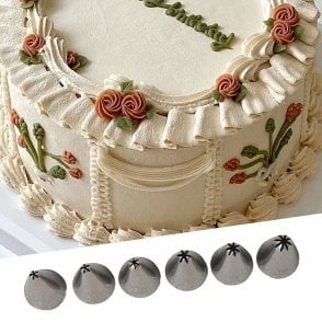 Regal Star Luxe Piping Tip Collection - Set of 6 (#23, #24, #25, #26, #27, #28)