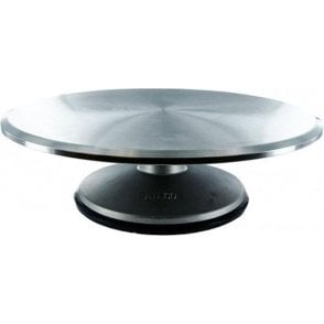 Round Professional Aluminium Cake Decorating Turntable