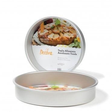 Round Professional Anodized Aluminum Pan