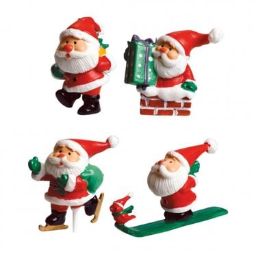 Santa Assortment Pic - 4 Pieces