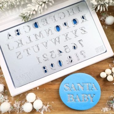 Santa Baby Set - Uppercase, Numbers & Symbols