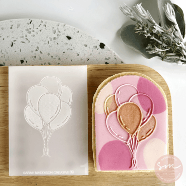 Balloon Bunch - Cookie Stamp