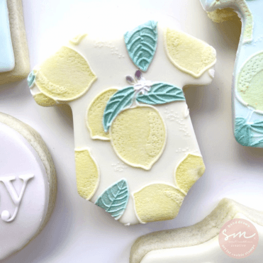 Lemon Pattern - Cookie Stamp