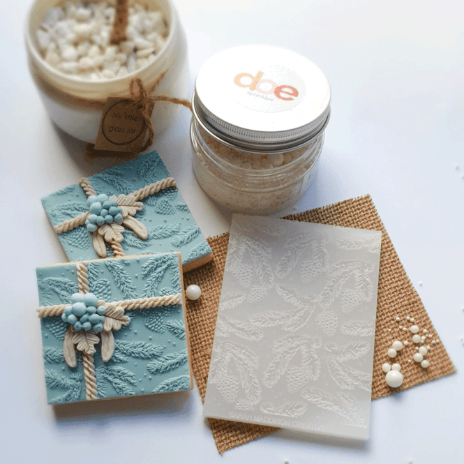 Sarah Maddison Pine Pattern - Cookie Stamp